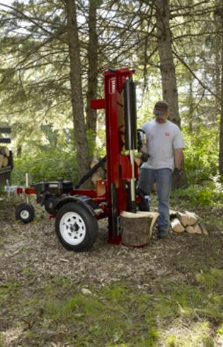 log splitting in Northern Virginia